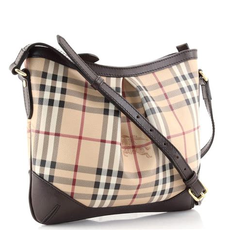 burberry haymarket hartham crossbody bag|Burberry Haymarket Hartham Crossbody Canvas W/ Chocolate .